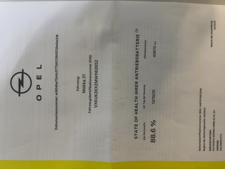 OPEL Mokka Elegance, Kamera, NAVI