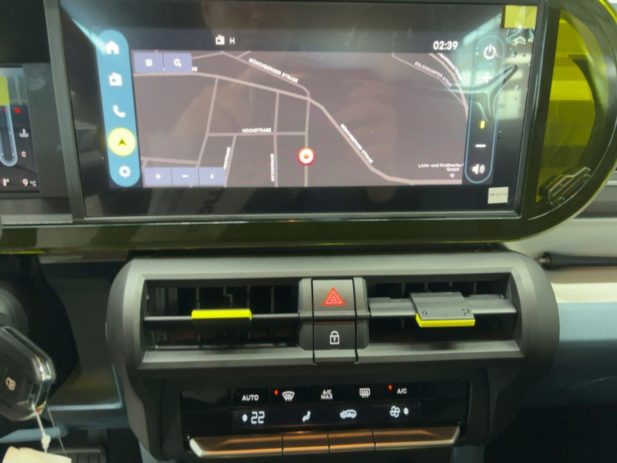 FIAT Grande Panda LED, Kamera, Navi