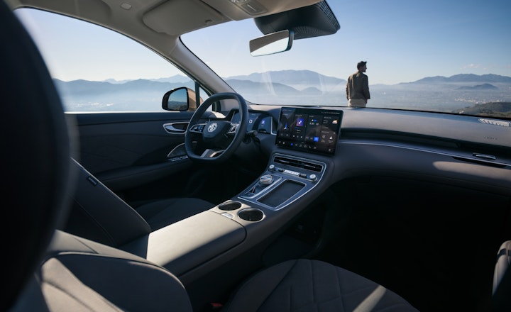 Exklusives Design des MG S6 EV Elektro-SUV